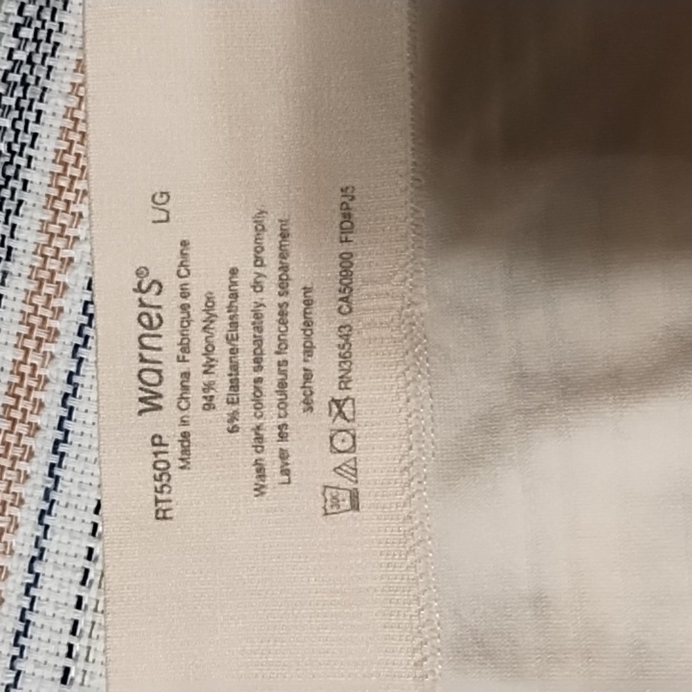 NWT Warner's seamless hicut briefs 2 - Picture 4 of 4